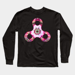 Watercolour Floral Tiedye Long Sleeve T-Shirt